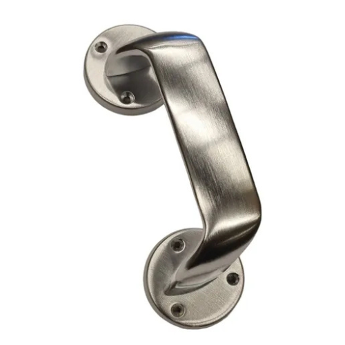 Manijón Sanatorio Corto Centrado Con Roseta Ø48mm