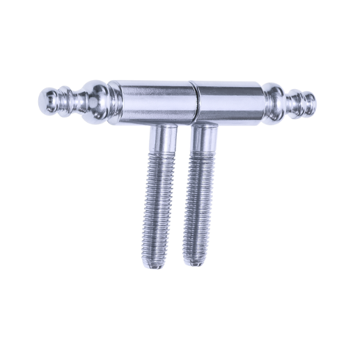 Bisagra OH - C/PERILLA - Ø 11 - NIQUELADO -